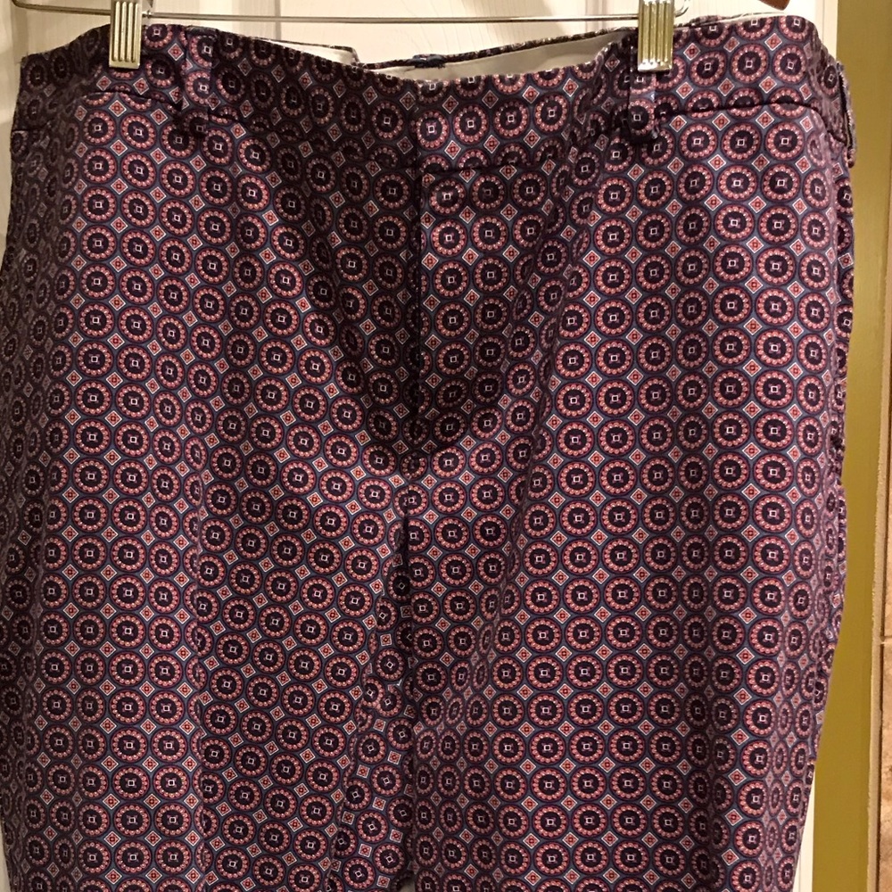 Lands End Printed chinos